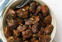 Sizzling Garlic Herb Steak Bites
