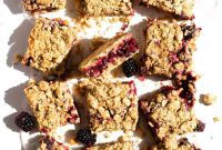 Luscious Blackberry Crumble Squares