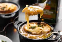 Homemade French Onion Soup Elevated with O-Live and Co