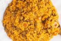Puerto Rican Sofrito Rice and Pigeon Peas