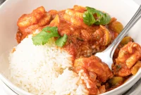 Savory Simmered Shrimp