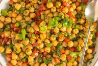 Vibrant 15-Minute Moroccan Chickpea Salad