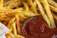 Zesty Lemon Pepper Baked Fries