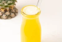 Pure Pineapple Juice Single Ingredient Delight