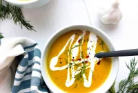 Velvety Vegan Butternut Squash Soup