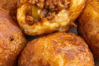 Golden Crispy Stuffed Potatoes