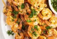 Simply Delicious 5 Ingredient Grilled Shrimp Skewers