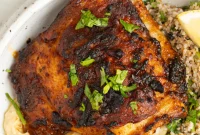 Fast & Flavorful Harissa Roasted Chicken Thighs