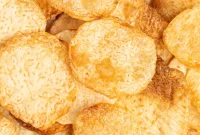 Crispy Taro Chips 30 Minutes Oven and Air Fryer