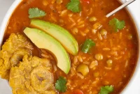 Caribbean Pigeon Pea & Rice Stew