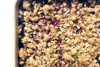 Heavenly Gluten Free Berry Crumble