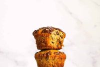 Decadent Chocolate-Swirled Banana Oat Muffins