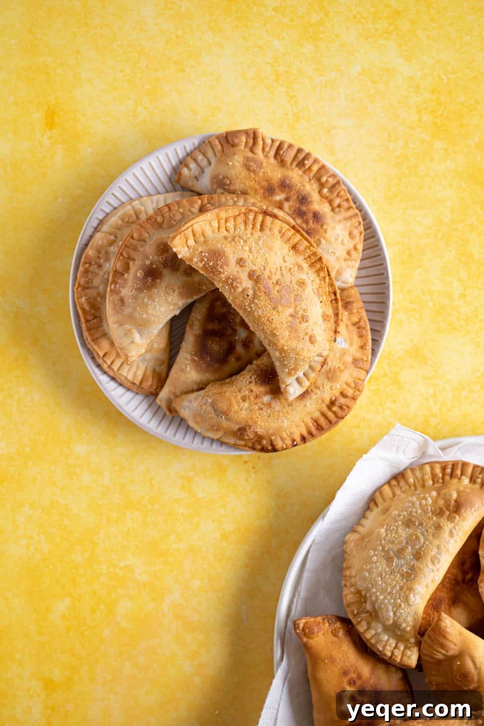 Savory Puerto Rican Fried Pockets 10 A plate of empanadillas