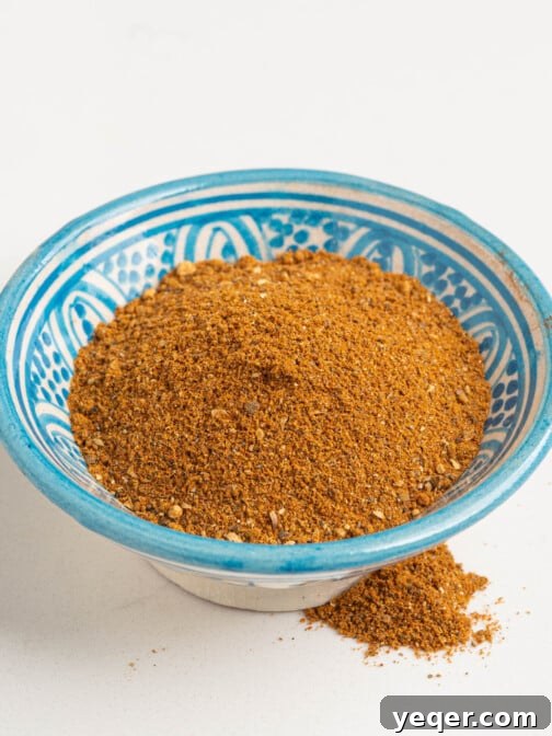 Ras el hanout in a bowl.