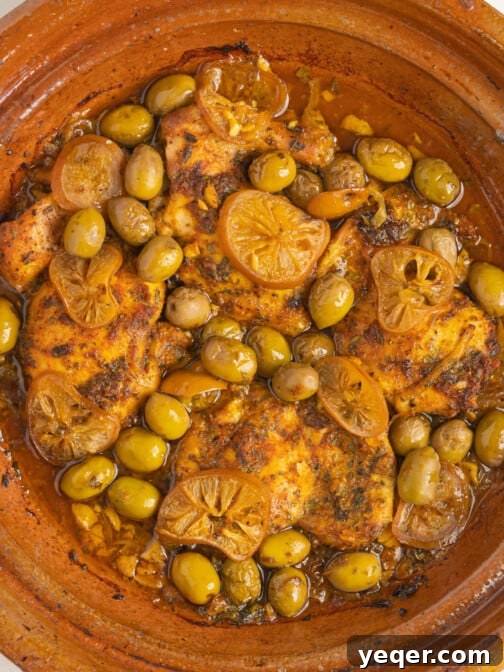 Mastering Moroccan Chicken Tagine at Home 13 a chicken tagine on a white counter