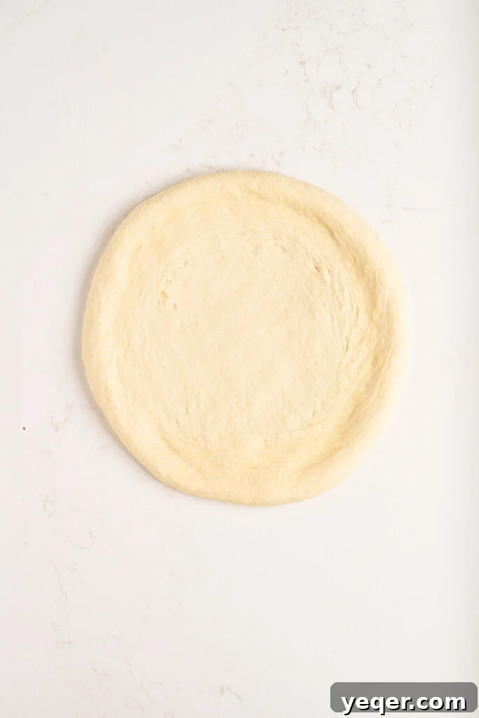 Pillowy Soft Moroccan Khobz Bread Recipe 7 a loaf of Moroccan bread dough