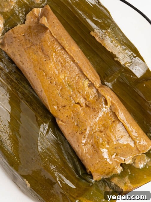 Puerto Rican pasteles on a plate, a festive and savory delight.