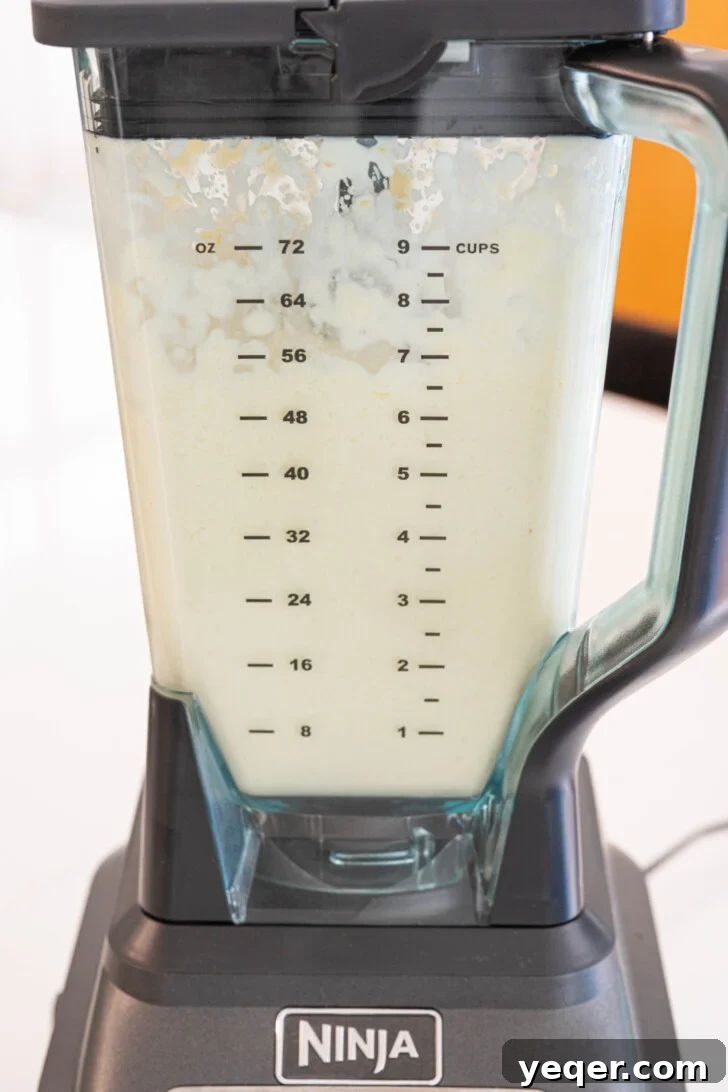 Speedy Piña Colada Morning Escape 7 pina colada smoothie in a blender
