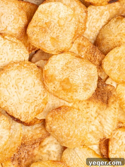 A bowl of taro chips.