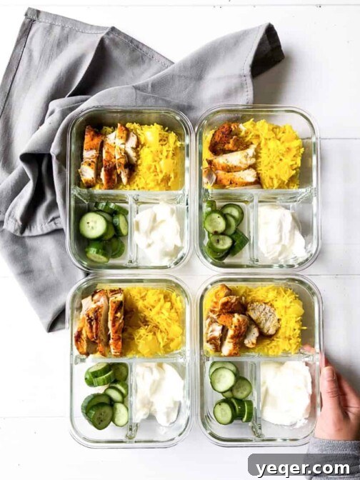 Weekly Meal Prep: Golden Greek Bowls